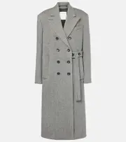 [Sportmax] Sportmax Billy wool-blend coat UK 12 black