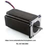 1PC NEMA23 570oz/in 5A 1/4” Dual Shaft Stepper Motor (KL23H2100-50-8B)