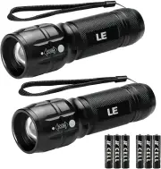 Flashlight High Lumens Zoomable Adjustable Brightness Handheld LED Flashlights