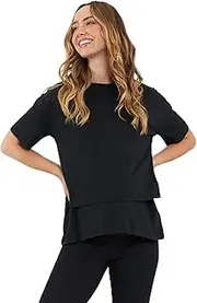 [Ripe] Maternity Claud Nursing Tee Black