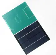 2W 6V solar panel, solar droplet board PET laminated solar panel 110 * 136mm
