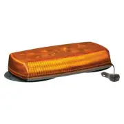 Vacuum Magnet Mount Amber Mini Emergency Led Light Bar