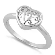 Sterling Silver Mom Jewelry, Mother's Day Stackable Ring for Women