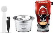 Coffee Capsule for Kfee Caffitaly Tchibo Cafissimo Classic ALDI Expresso Refillable K-fee Crema Coffee Capsule Filters Stainless Steel Coffee Capsule Pod (Capsule)