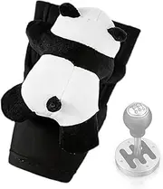 Plush Steering Wheel - Plush Animal Cartoon Panda Neck Rest Cushion Pillow,1 Piece Decorative Neck Rest Cushion Pillow or, Cute Car Accessories Zankie