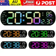 LED Display Digital Electronic Clock Temperature Date Display Clock for Bedroom