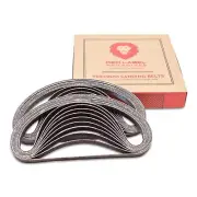1/2 X 18 Inch 60 Grit Aluminum Oxide Air File Sanding Belts 20 Pack Sanding P...