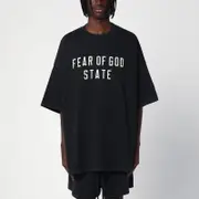 [Fear of God Essentials] Black T-Shirt with logo M Black