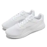 在飛比找momo購物網優惠-【PUMA】慢跑鞋 Transport 白 全白 男鞋 女鞋