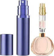 Perfume Atomiser, 5ml Perfume Travel Bottle, Refillable Perfume Bottle Portable Perfume Spray Bottle Perfume Dispenser Perfume Refill Bottle for Travel Accessories Women Men（Purple）