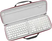 [RLSOCO] Hard Case for Apple Magic Keyboard (Numeric Keypad) & Magic Mouse, Black