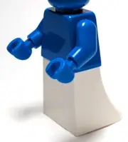 Lego - Minifigure Legs - Skirt / Dress, White