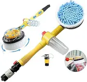 5Pcs/Set Car Cleaning Brush Car Wash Foam Brush Automatic Rotary Cleaning Mop Car Automatic Foam Cleaning Kit for Home Car