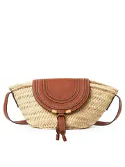 Chloé Small Marcie Basket in Tan