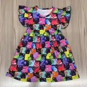 Inside Out 2 Girl Dress Emotional Whirlwind