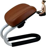 Meditation Stool - Yoga Stool Kneelers for Praying with Sponge Cushion - Bench Seat, Meditation Accessories, Non-Slip Leg Sleeve, Portable Chair for Home Yoga Studio