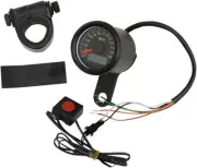 DS Programmable Mini Electronic Speedometer 1.87" Matte Black