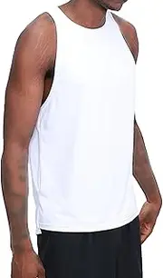 [Generic] Men's Basic Basketball Sleeveless Tank Top Muscle Fitness Bodybuilding Vests Gym Workout Athletic Running Vest