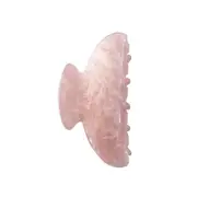 Culturesse Everlee Medium Shimmer 8.2cm Hair Claw/Crab Women's Accessory Rose