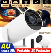 New 5G WiFi 4K Android Smart Projector LED Home Cinema Bluetooth HDMI USB Office