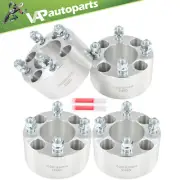 4Pcs 2.5" Wheel Spacers 4x4 4x101.6 Fits Yamaha Golf Carts 12x1.25 Studs 68.5mm