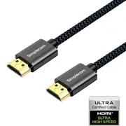 Simplecom SBT002 Ultra High Speed HDMI 2.1 Cable Nylon Braided 48Gbps 8K@60Hz SBT002
