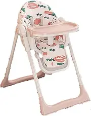 Multifunctional Convertible Dining Chair Foldable High Chair Portable Removable Tray Seat Adjustable Height Backrest Angle