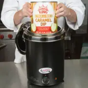 Avantco 6 Qt Black Soup Kettle Warmer Commercial Chili Nacho Cheese #10 Can