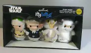 Hallmark Star Wars Itty Bittys Hoth Collector Set Luke / Han / Tauntaun / Wampa
