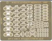 White Ensign Models 1/350 Royal Navy Cable Reels Photoetch Enhancement Parts