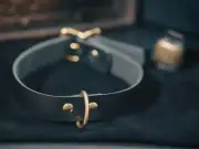 "Traditional" Luxury Leather Submissive Collar