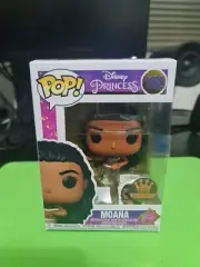 Funko Pop! Disney Princess Moana Gold Ultimate #1162 Mint+Protector