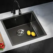Welba Kitchen Sink Stainless Steel Sink Sinks Handmade in Black
