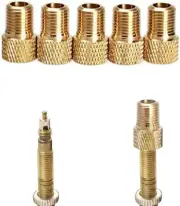 Presta to Schrader Valve Adapter for Bike, Inflate Presta Valve Tire