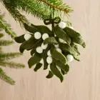 West Elm Felt Mistletoe Christmas Ornament - 1 Each