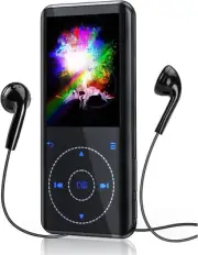 32GB MP3 Player with Bluetooth:Portable Music Player with Speaker, FM Radio, Voi