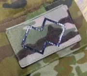 Aus Army - Multicam NIR 2 Commando / NOR Force Hook & Loop Patches -9.5cm x 5cm