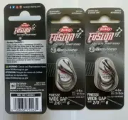 3 packs (18 hooks) Berkley Fusion 19 Finesse WhackyWide Gap Octopus Hooks sz 2/0
