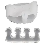 3Set Toe Separator Tibia Corrector Set Forefoot Pad Toe Separator Comber Foot Care Kit