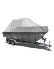 [Seamanship] Boat Cover Trailerable Jumbo Marine Grade Heavy Duty 19-21ft in Grey