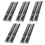 VADANIA 14" Soft Close Drawer Slide VK1245 3-Fold Full Extension Self Silent ...