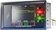 xioaue DC 0-420V 400A WiFi Electric Energy Meter Battery Capacity Tester DC Digital Display Current Voltage Power Meter