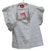NEW UNUSED! Vivienne Westwood RED LABEL Women's Short Sleeve Blouse RARE 202405M