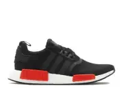 Adidas NMD R1 Black Red Size 11.5, DS BRAND NEW BB1969