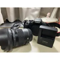 在飛比找蝦皮購物優惠-Canon ESO600D  數位單眼相機+17-79mm 