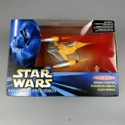Star Wars Action Fleet Naboo Starfighter Episode I Galoob 1998 *SEALED*