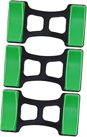 MOBUTOFU 3Pcs Sturdy Dumbbell Holder Rack Wear Resistant Weight Stand for Home Gym Living and Office Durable Dumbbell Bracket for Safe Weight Storage