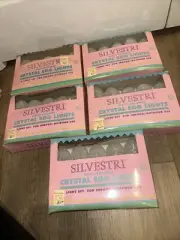 Silvestri Crystal Egg Lights, Multi-Color Lot 5 Boxes