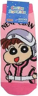 スモール・プラネット(Small Planet) Small Planet Crayon Shin-chan Character Socks, Nene-chan Hero, Ladies' Size, 9.1-9.8 inches (23-25 cm)