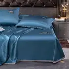 Ice Silk Mat Three-piece Bed Sheet 1.8m Bed Summer 1.5m Air-conditioned Mat Sets